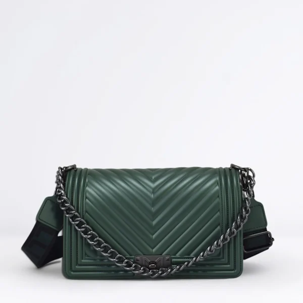 Donna MARC ELLIS Borsa Flat M Col. Forest green