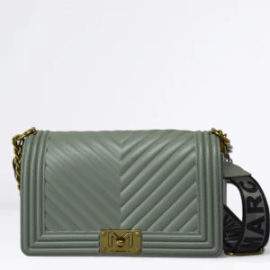 Donna MARC ELLIS Borsa Flat M Col. Olive light Ottone