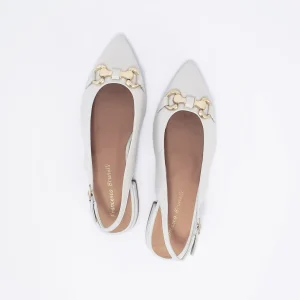 Donna FRANCESCO BRUNELLI Chanel basso in Pelle Col.