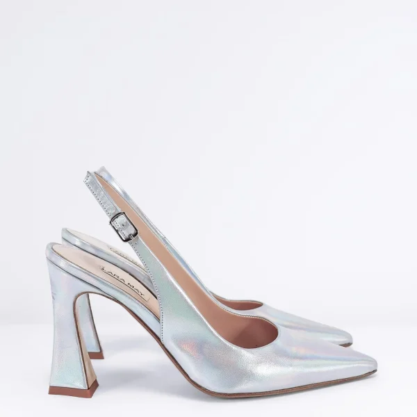 Donna LARA MAY Chanel in Pelle lamimata Col. T. 100