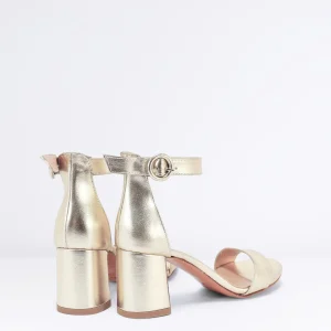 Donna L'AMOUR Sandalo Alto Col. Platino