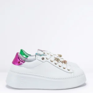 Donna GIO+ Sneaker in pelle Col.