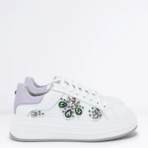 Donna APEPAZZA Sneaker in Pelle Col. Bianco