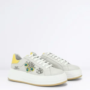 Donna APEPAZZA Sneaker in Pelle Col. Bianco