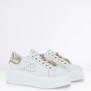 Donna TOSCA BLU Sneaker in pelle Col.