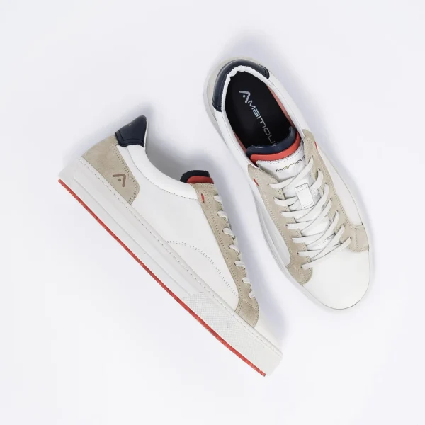 Uomo AMBITIOUS Sneaker in Pelle Col.