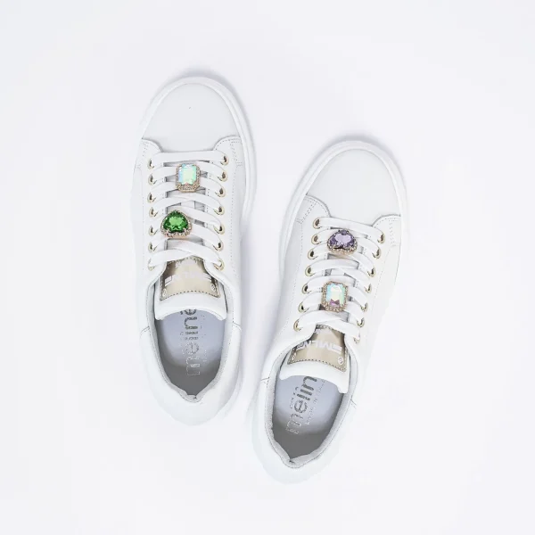 Donna Mu00c8LINu00c8 Sneaker in pelle Col.