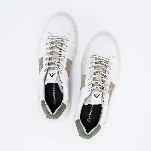 Uomo AMBITIOUS Sneaker in Pelle Col.