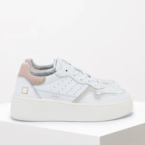 Donna D.A.T.E. Sneaker Step in pelle Col. Rosa