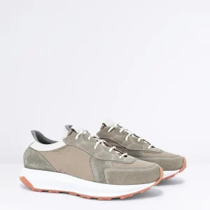 Uomo ROSSI Sneaker Vibram pelle e camoscio Col.