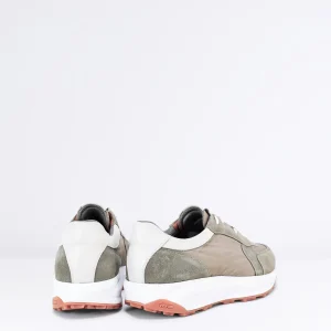 Uomo ROSSI Sneaker Vibram pelle e camoscio Col.