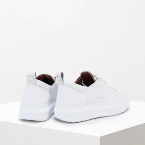 Uomo ALEXANDER SMITH Sneaker Wembley in Pelle Total White